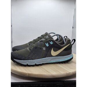 NIKE AIR ZOOM WILDHORSE Womens Running Shoes Sneekers 9.5 Army Green AQ2222-200